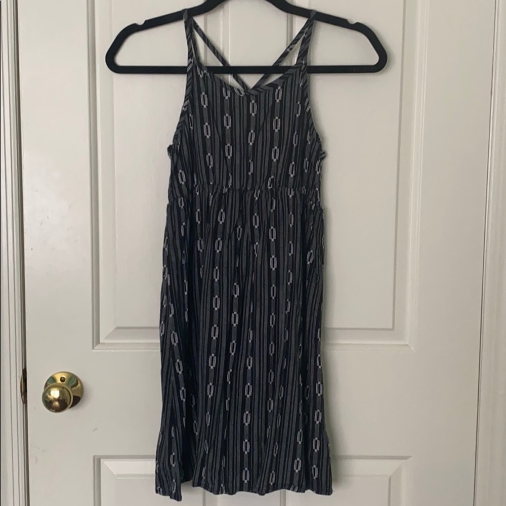 Girls summer cross-back dress